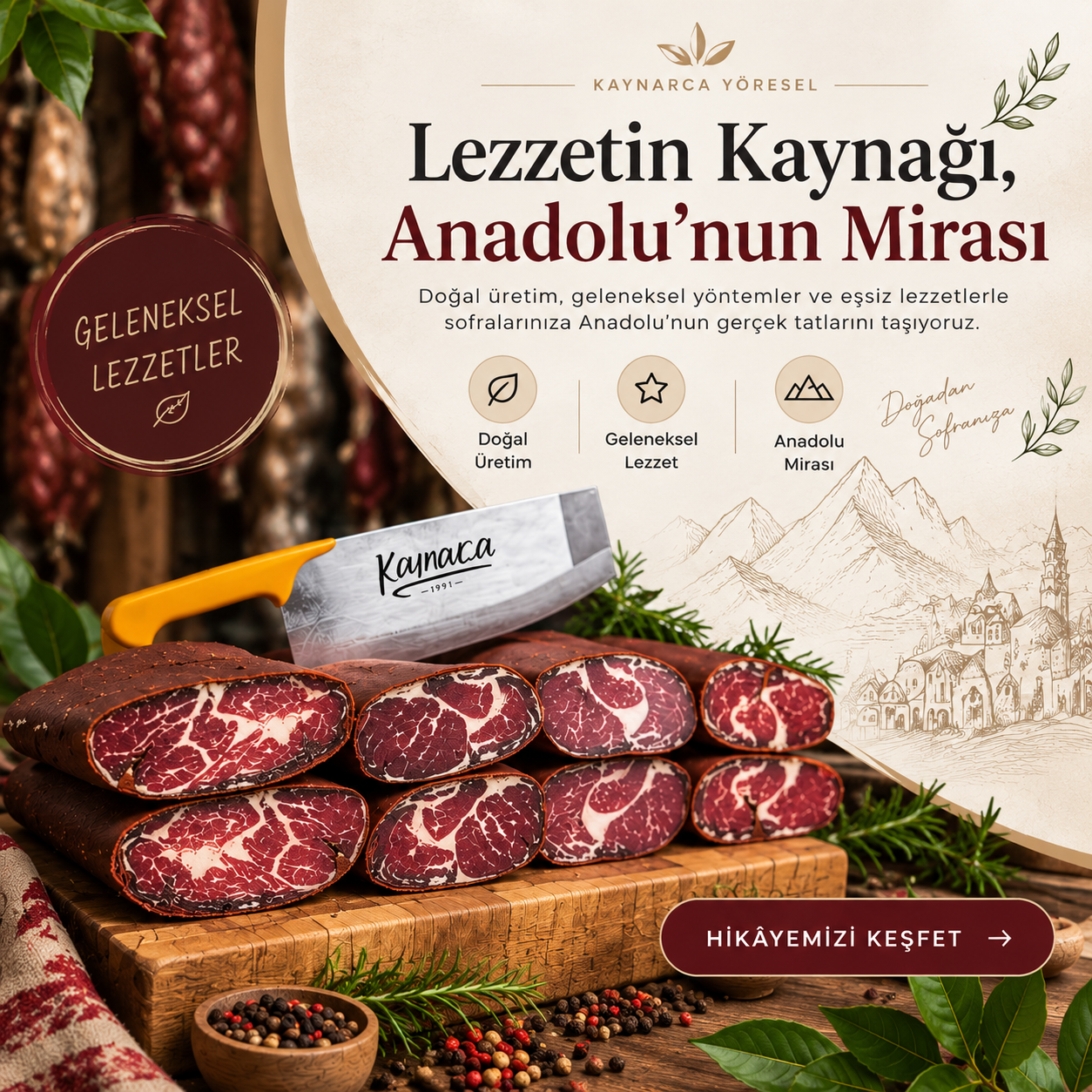 Lezzetin Kaynağı, Anadolu'nun Miras