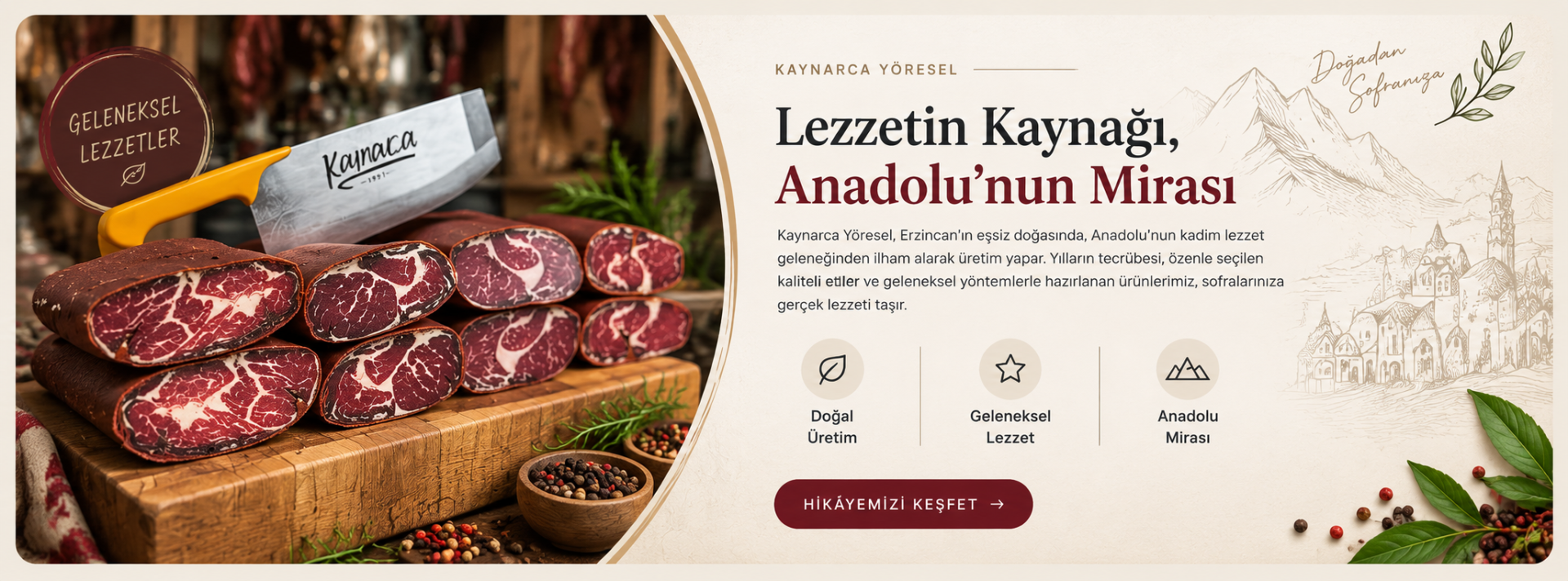 Lezzetin Kaynağı, Anadolu'nun Miras
